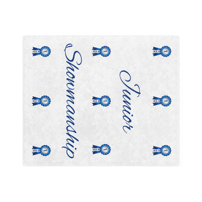 Junior Showmanship Velveteen Microfiber Blanket