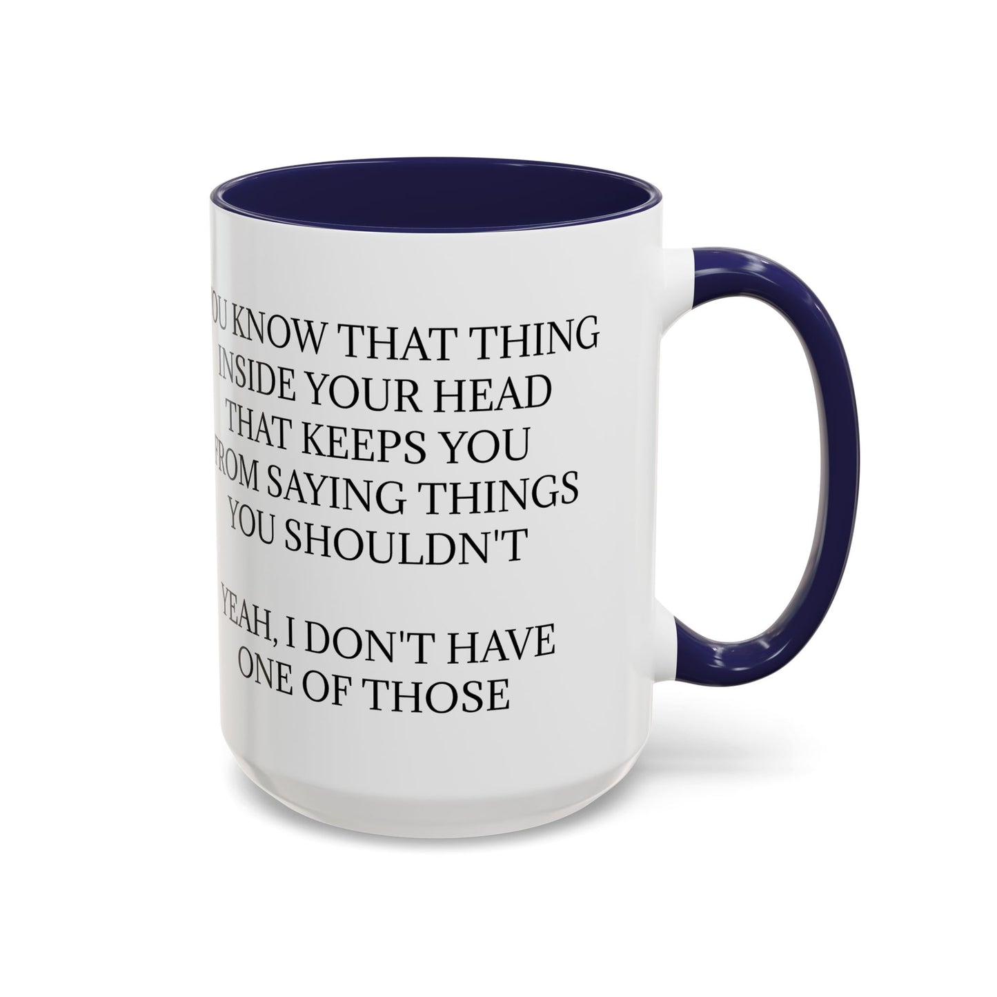No Filter 2-Tone Coffee Mug