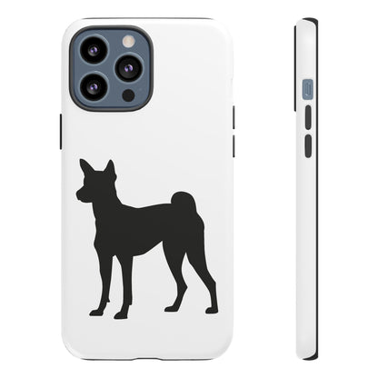 Basenji Silhouette iPhone Case