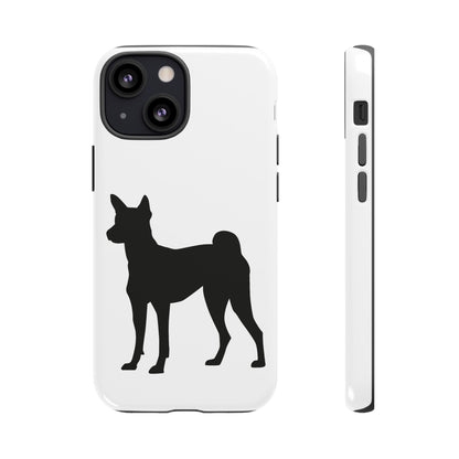 Basenji Silhouette iPhone Case