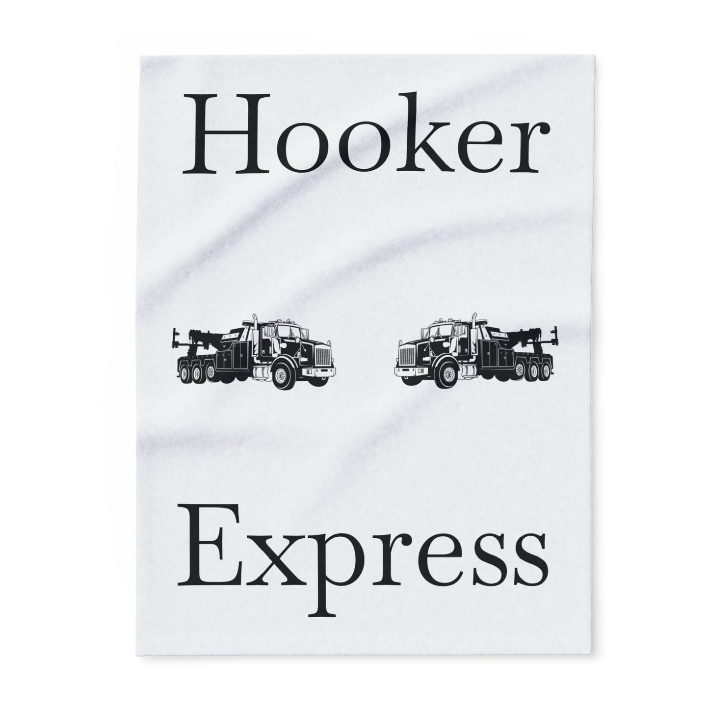 H**ker Express Heavy Tow Truck Arctic Fleece Blanket