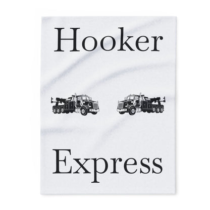 H**ker Express Heavy Tow Truck Arctic Fleece Blanket