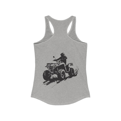 Slingin' Mud Quad Women's Racerback Tank