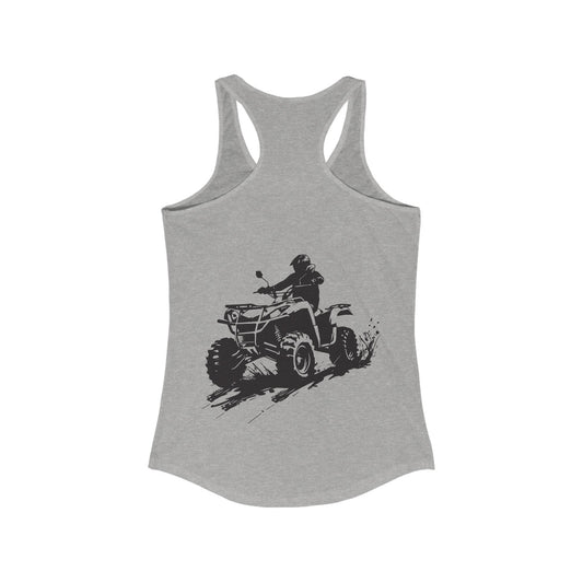 Slingin' Mud Quad Women's Racerback Tank