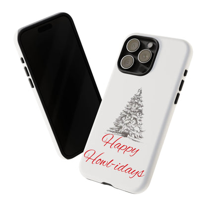 Happy Howl-idays iPhone Case