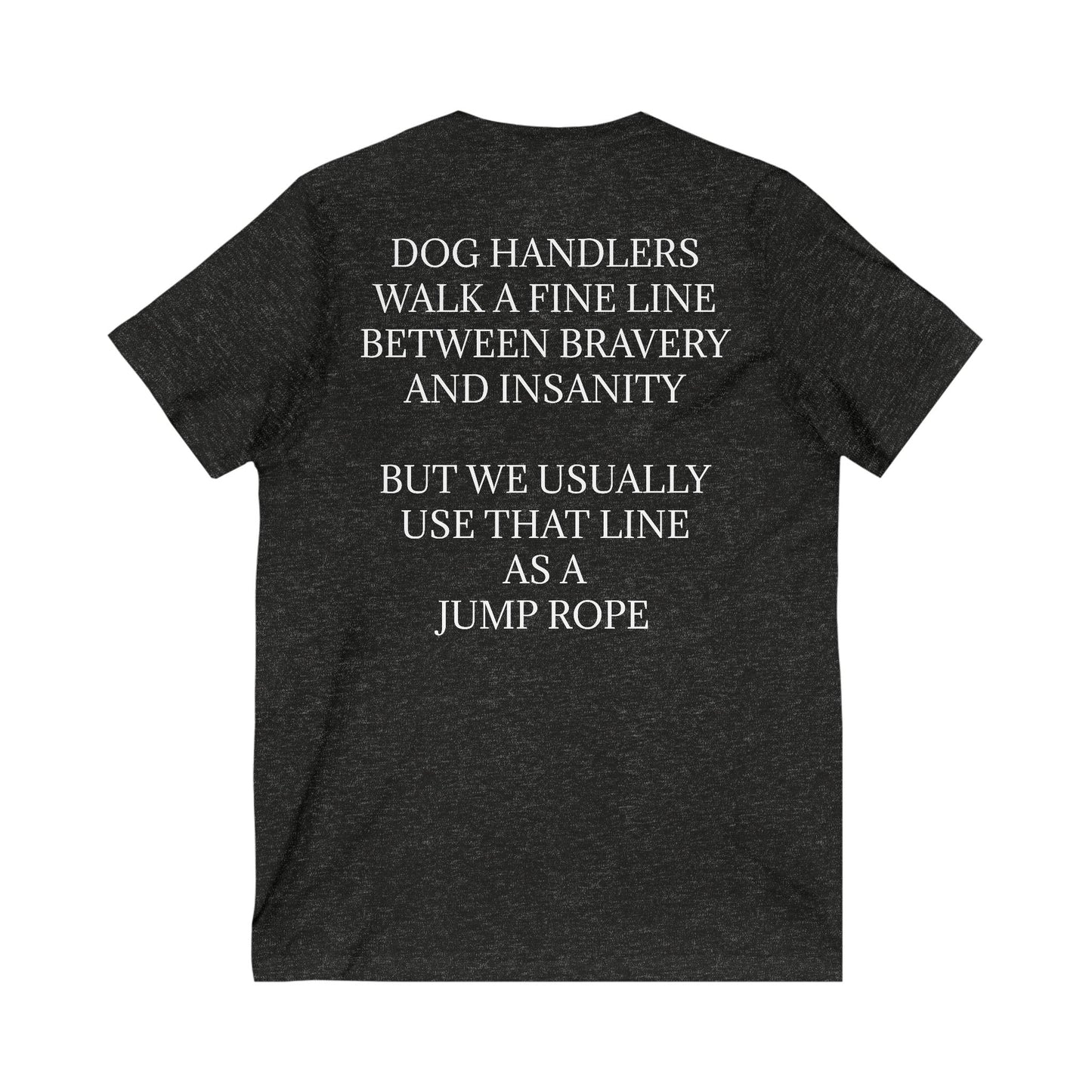 Jump Rope Unisex Short Sleeve V-Neck Tee