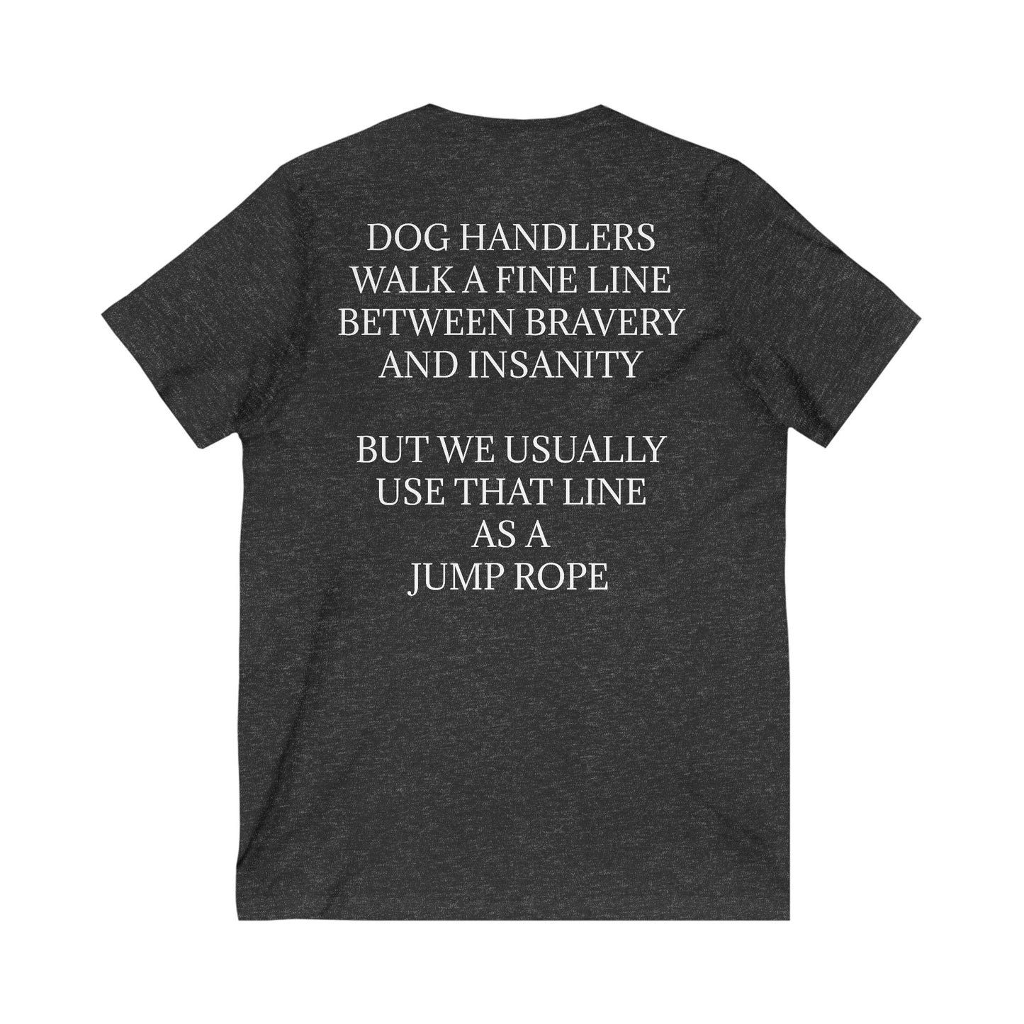 Jump Rope Unisex Short Sleeve V-Neck Tee