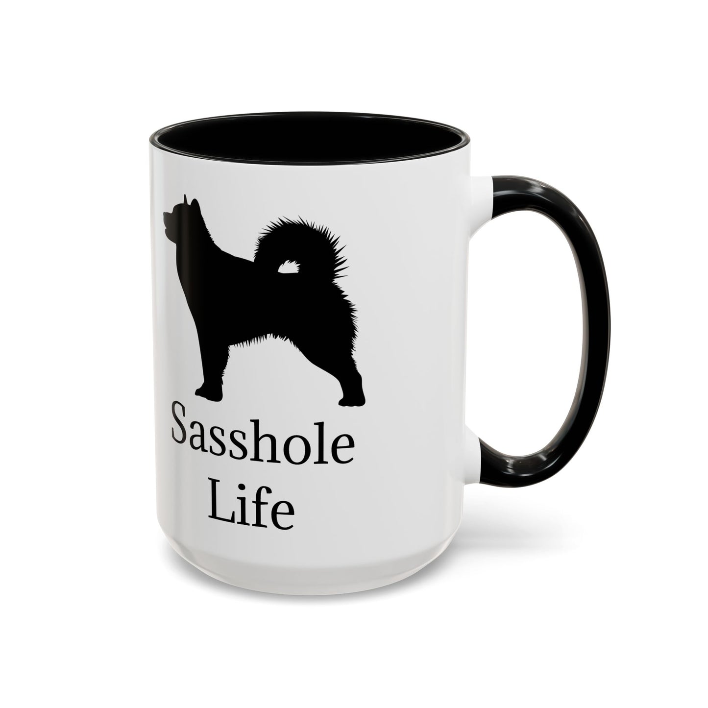 Sasshole Life 2-Tone Coffee Mug