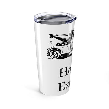 H**ker Express Wheel Lift Tow Truck Tumbler