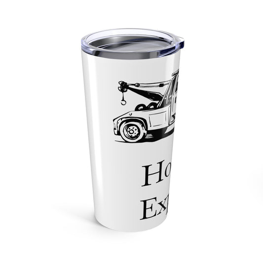 H**ker Express Wheel Lift Tow Truck Tumbler
