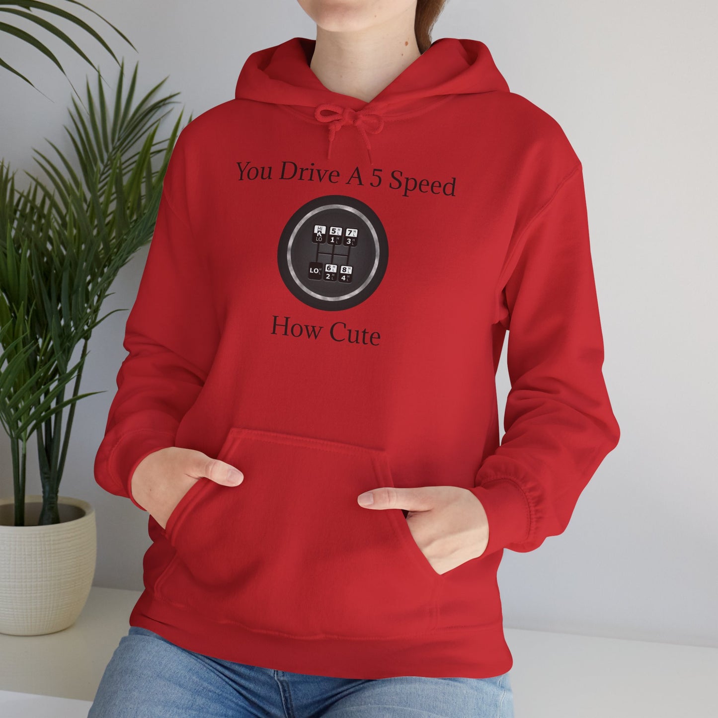 5 Speed How Cute Unisex Hoodie