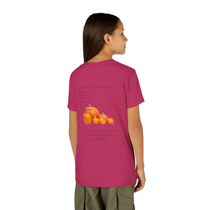 Fall In The South Youth Unisex Short Sleeve Crewneck Tee