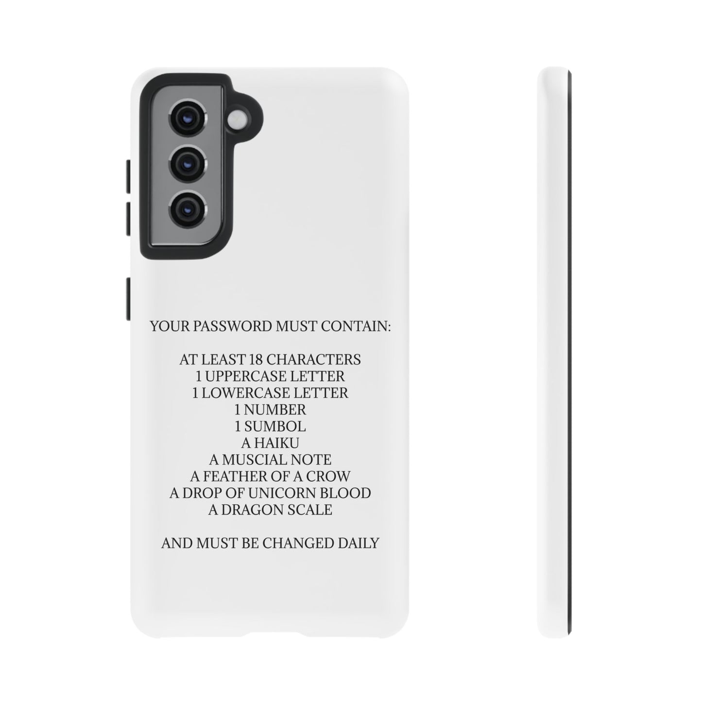 Password Samsung Case