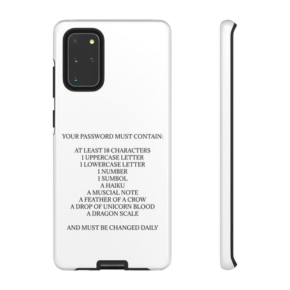 Password Samsung Case