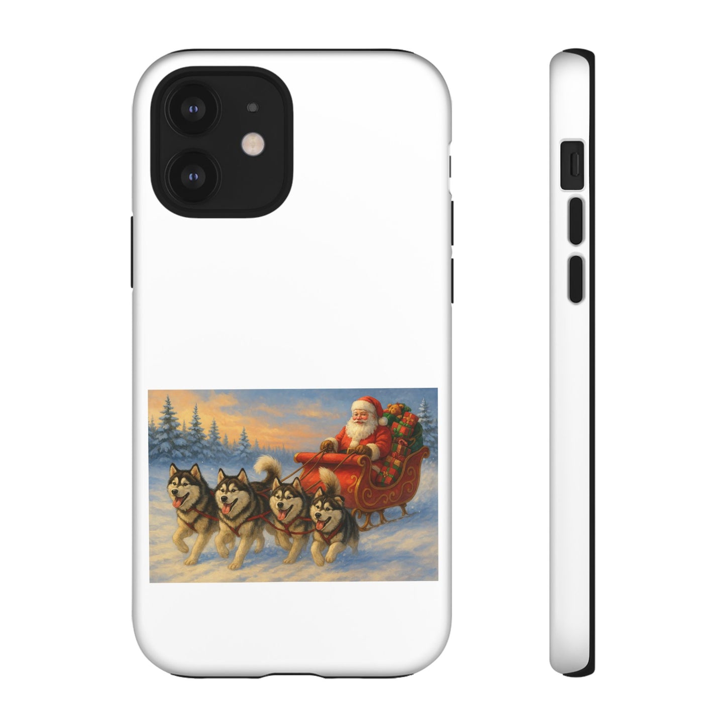 Dashing Through The Snow iPhone Case