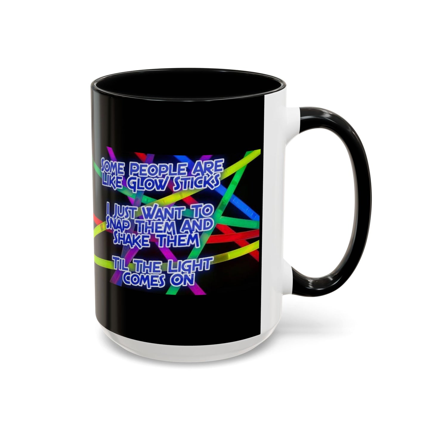 Glow Sticks 2-Tone Coffee Mug