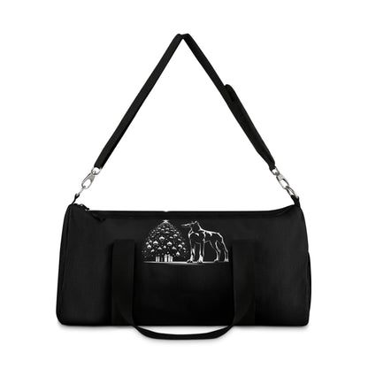 Doberman Christmas Tree Duffel Bag