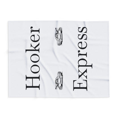 H**ker Express Wheel Lift Tow Truck Arctic Fleece Blanket