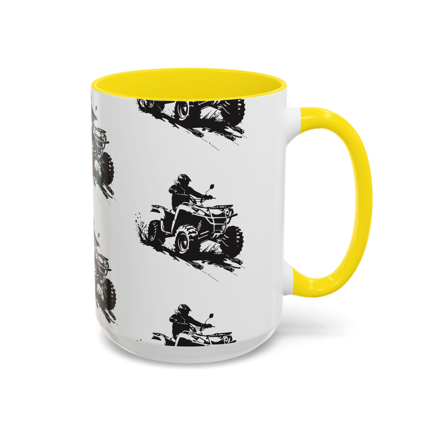 Slingin' Mud Quad 2-Tone Coffee Mug