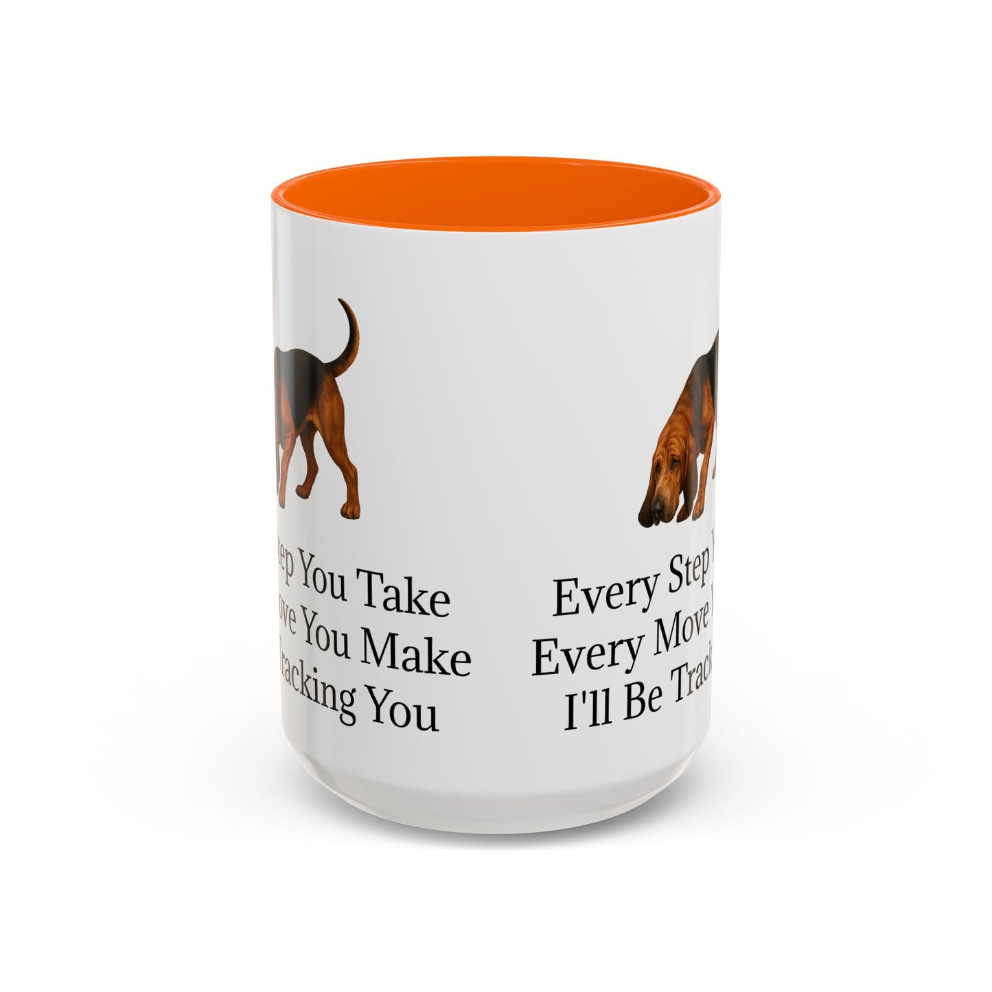 Tracking You 2-Tone Coffee Mug