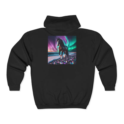 Midnight Magic Unisex Full Zip Hoodie