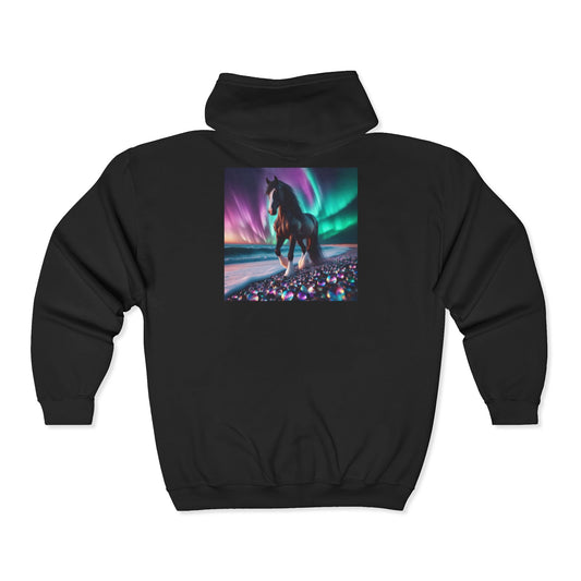 Midnight Magic Unisex Full Zip Hoodie