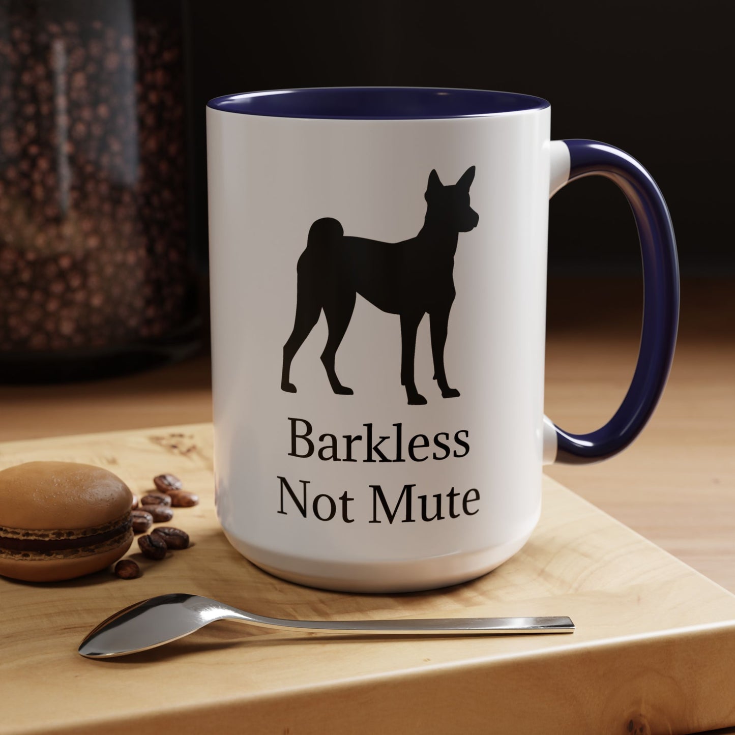 Barkless Not Mute 2-Tone Coffee Mug