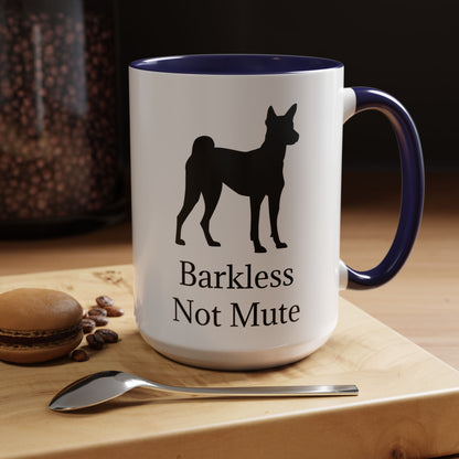 Barkless Not Mute 2-Tone Coffee Mug