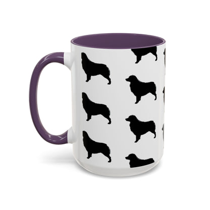 Aussie Silhouette 2-Tone Coffee Mug
