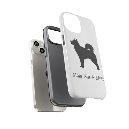 Mala-Not-A-Mute iPhone Case