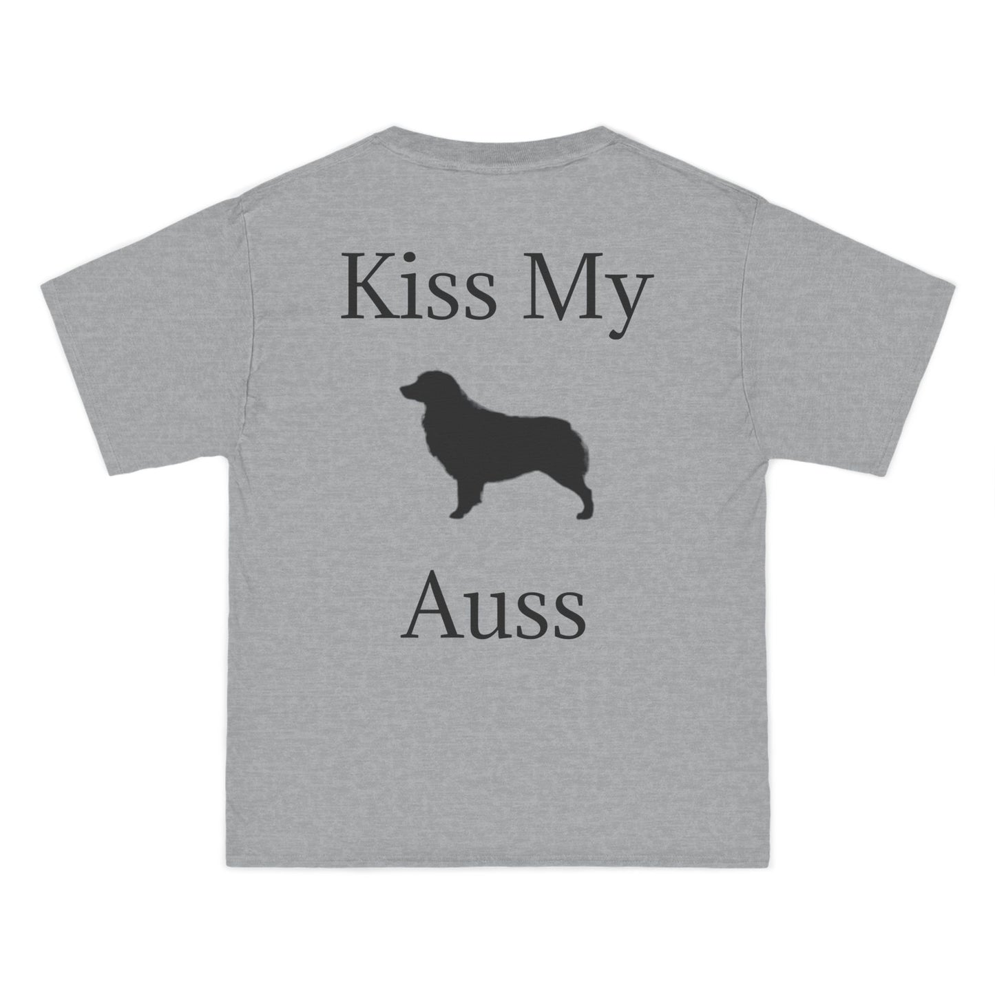 Kiss My Auss Men's Short-Sleeve Crewneck Tee