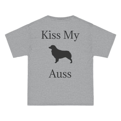 Kiss My Auss Men's Short-Sleeve Crewneck Tee