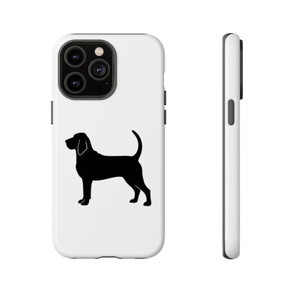 Bloodhound Silhouette iPhone Case