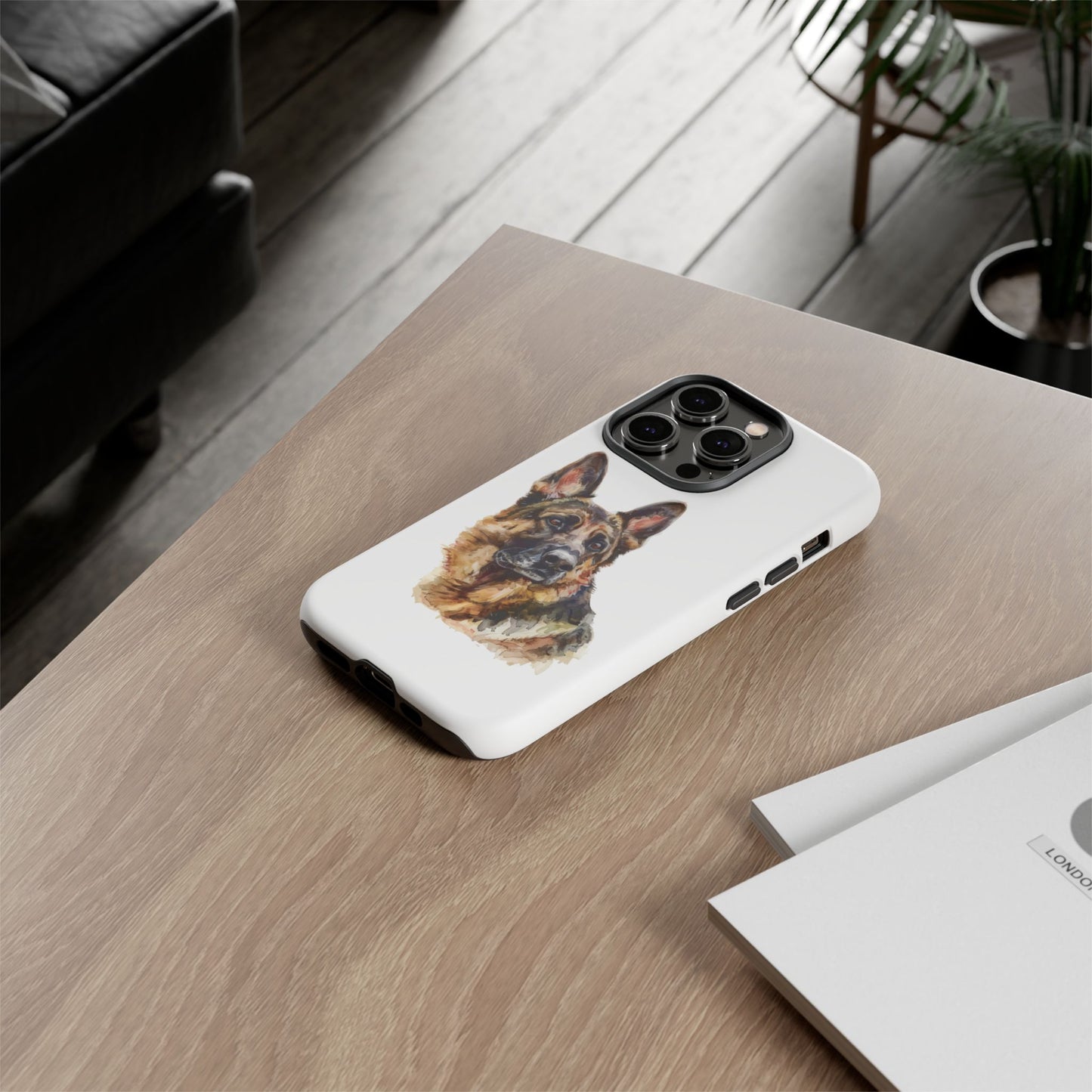 German Shepherd Head iPhone Case