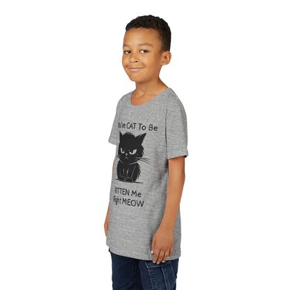 Kitten Me Youth Unisex Short Sleeve Crewneck Tee