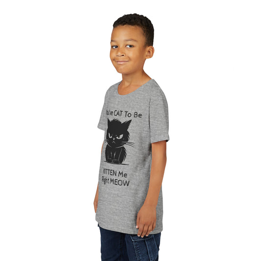 Kitten Me Youth Unisex Short Sleeve Crewneck Tee