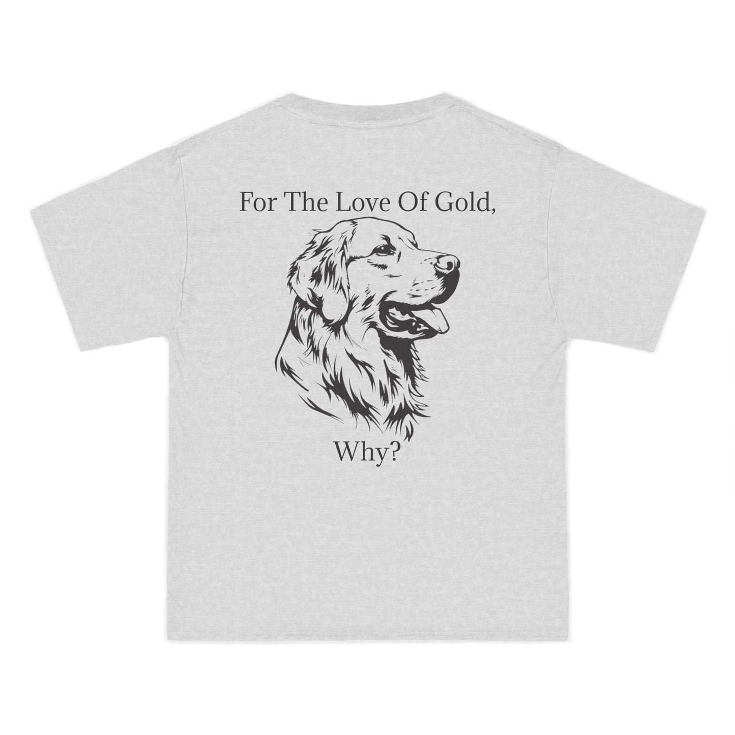For The Love Of Gold Men's Short-Sleeve Crewneck Tee