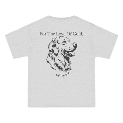 For The Love Of Gold Men's Short-Sleeve Crewneck Tee