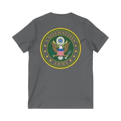 US Army Unisex Short Sleeve V-Neck Tee