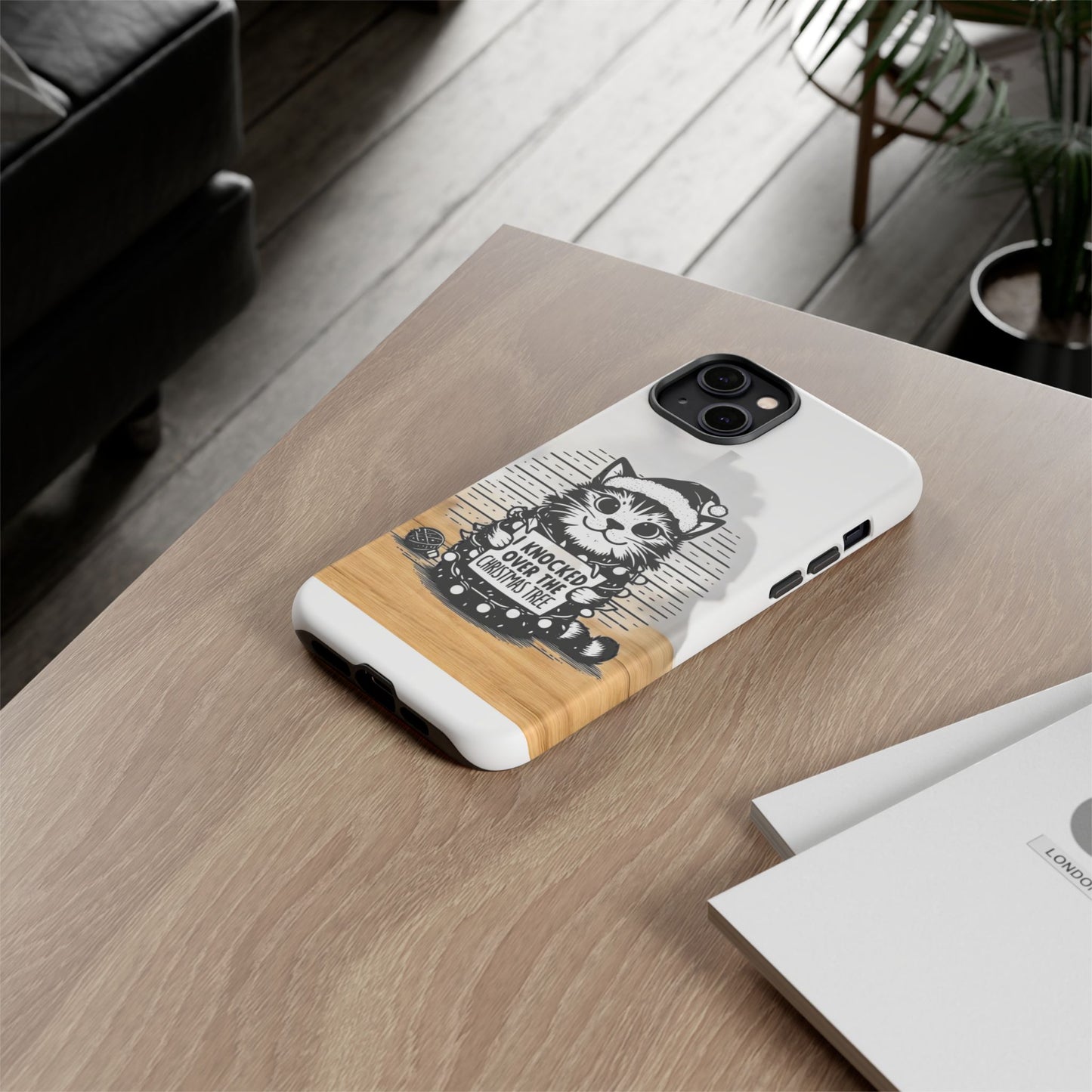 Naughty Cat iPhone Case