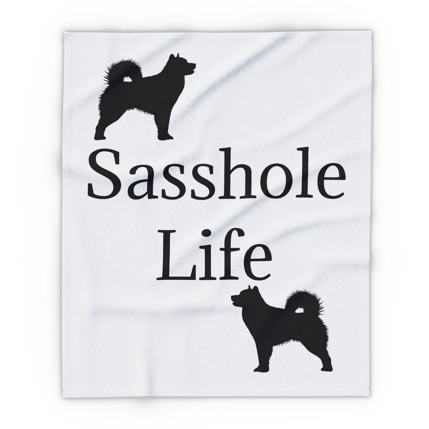 Sasshole Life Arctic Fleece Blanket
