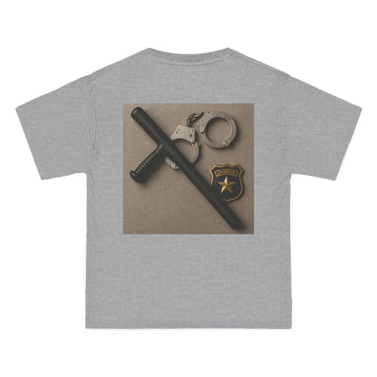 Law Enforcement Appreciation Men's Short-Sleeve Crewneck Tee