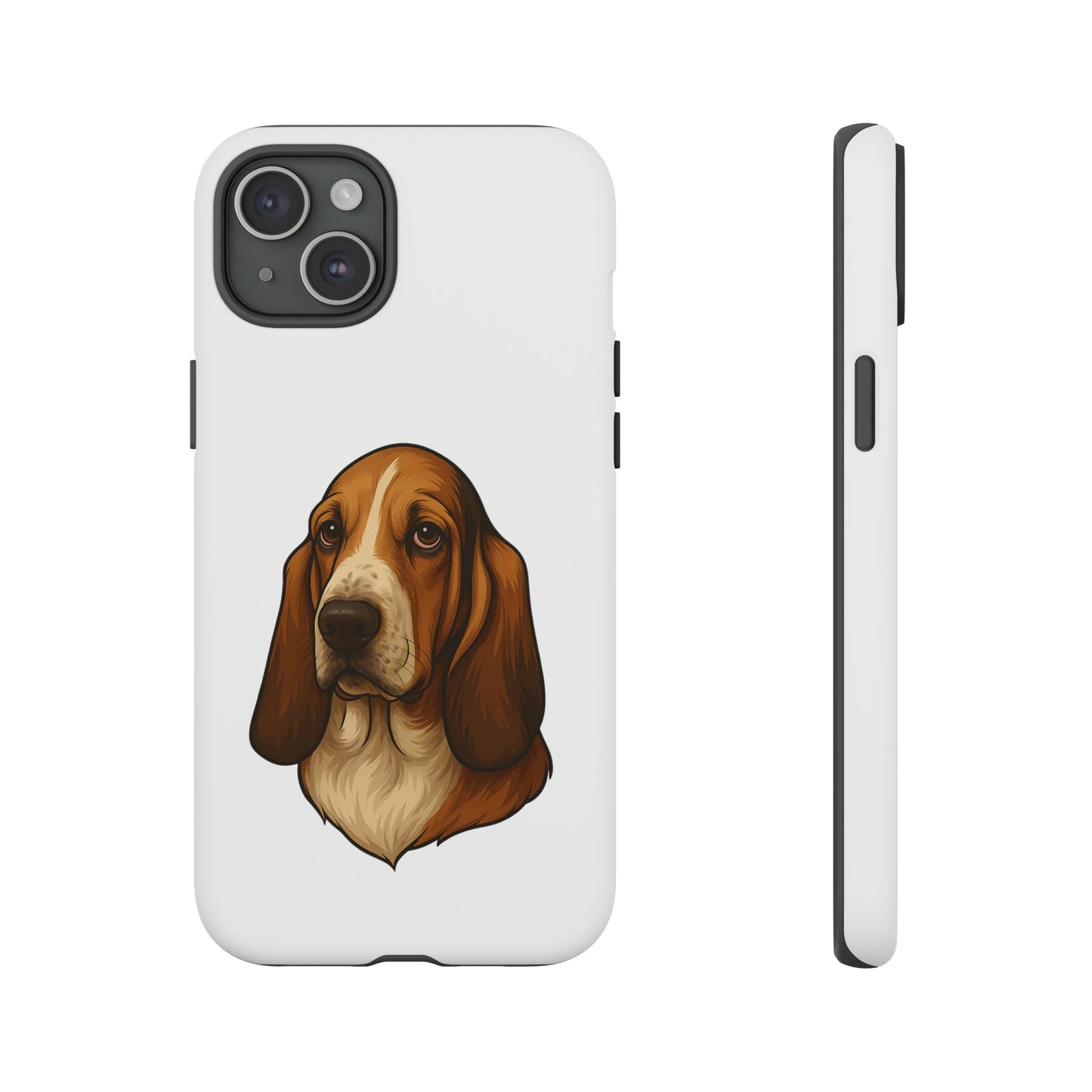 Basset Hound Head iPhone Case