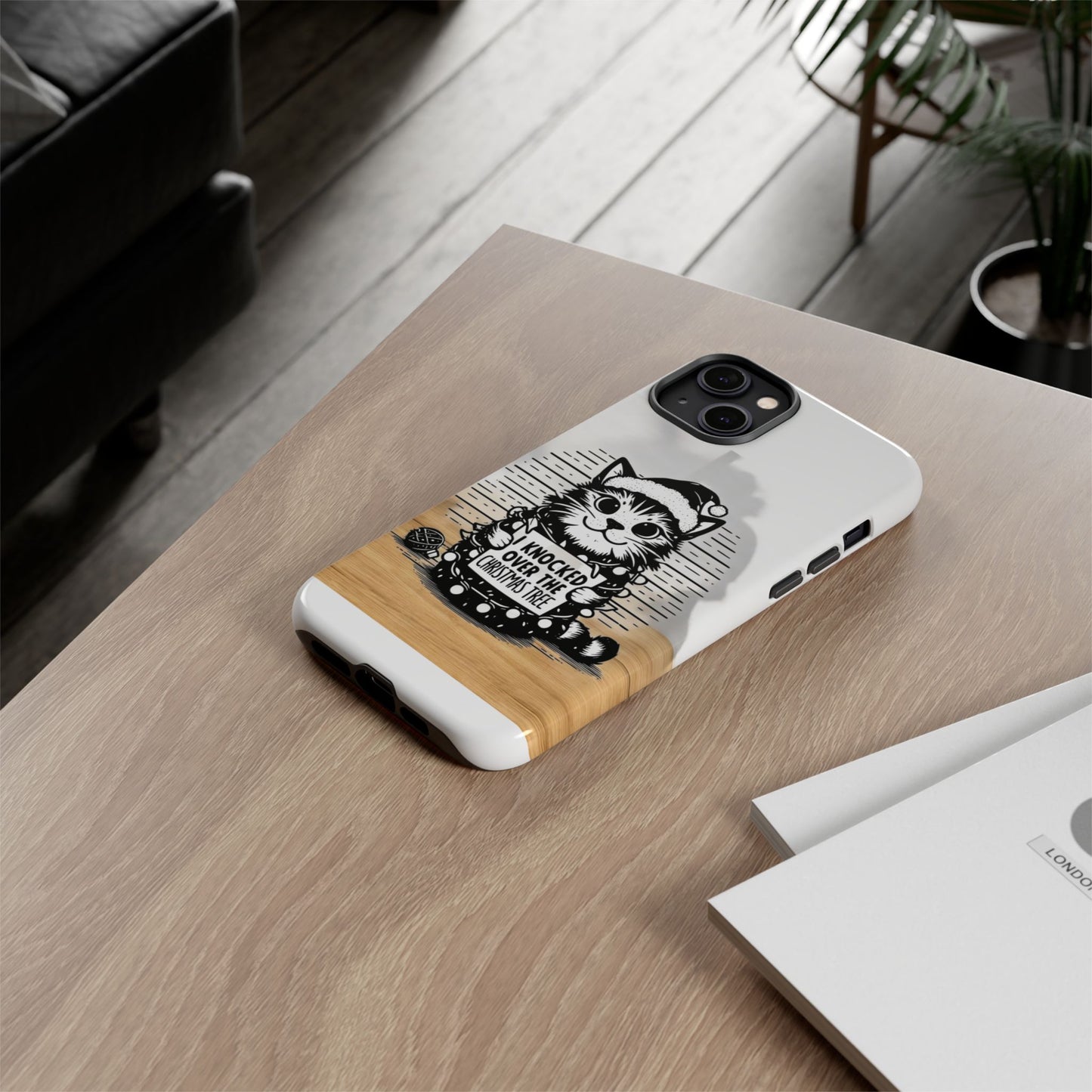 Naughty Cat iPhone Case