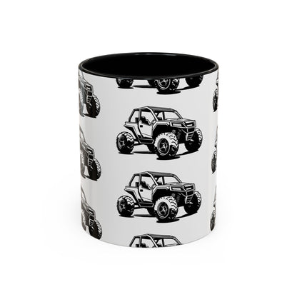 Off The Beaten Path Side By Side 2-Tone Coffee Mug