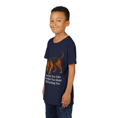Tracking You Youth Unisex Short Sleeve Crewneck Tee
