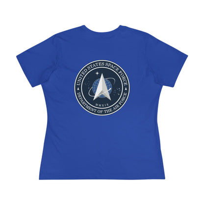 US Space Force Women's Short Sleeve Crewneck Tee