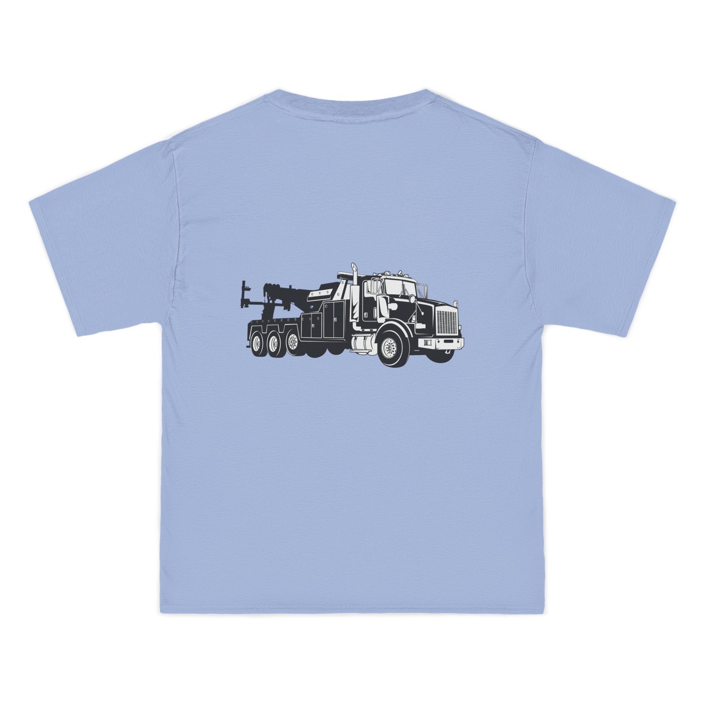 Heavy Tow Truck Men's Short-Sleeve Crewneck Tee