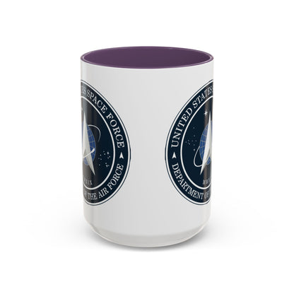 US Space Force 2-Tone Coffee Mug
