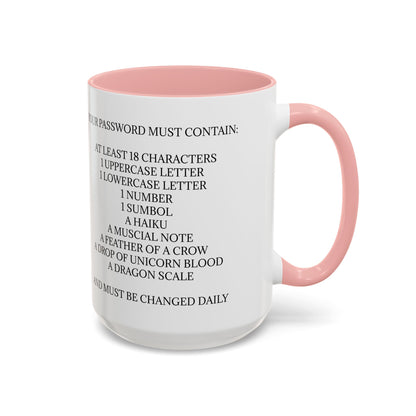 Password 2-Tone Coffee Mug